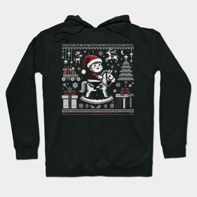 Baby Santa's Parade Hoodie by fadinstitute